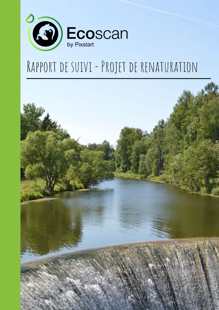 Exemple de rapport Ecoscan pour un projet de renaturation