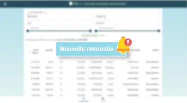 Notification d’une nouvelle remontée dans l’application Buildspot