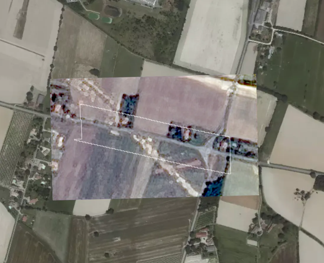 Zone de travaux ferroviaires — Après